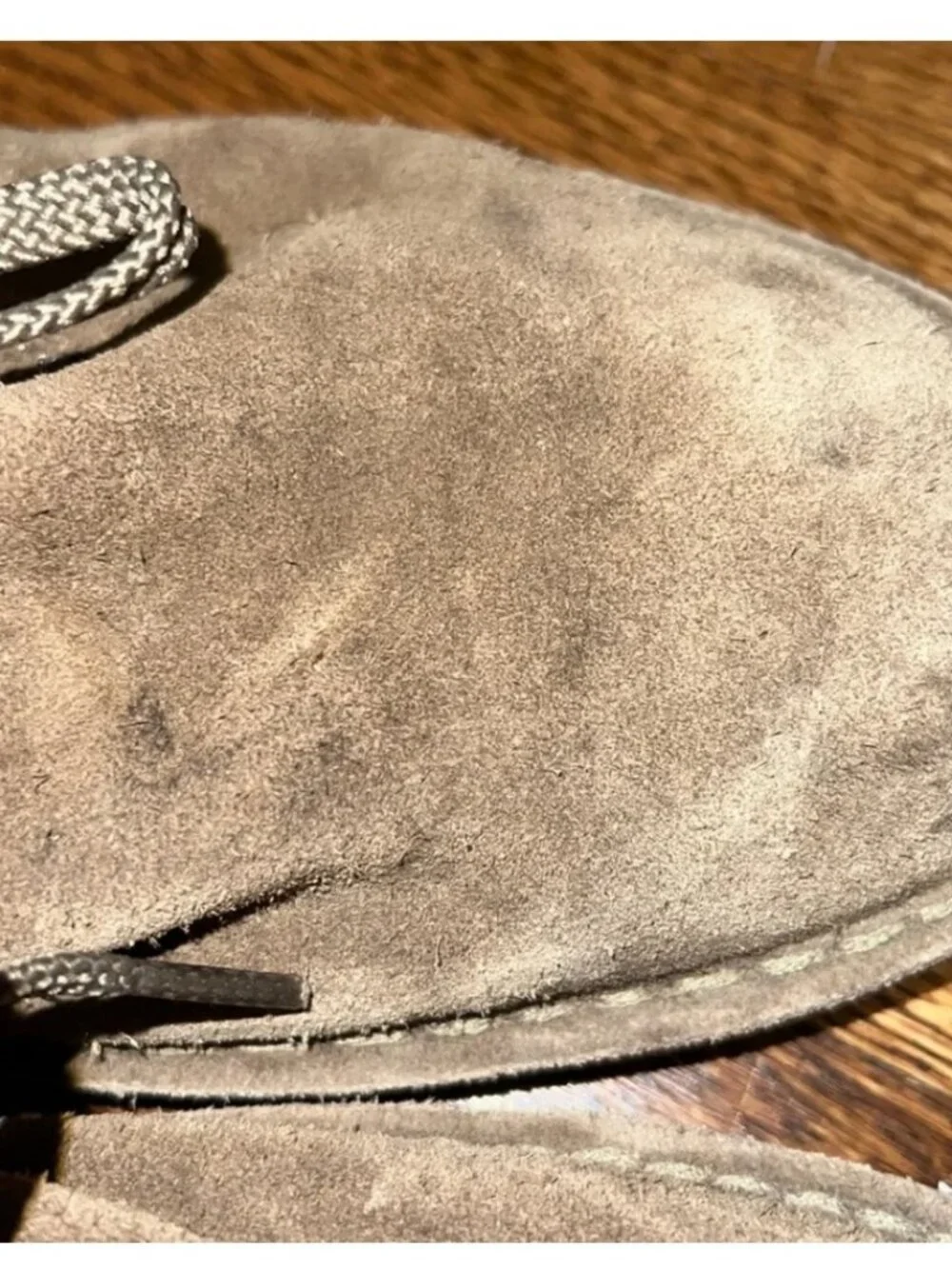 Clarks Desert Boots Men's Suede Taupe Size 11 Ortholite